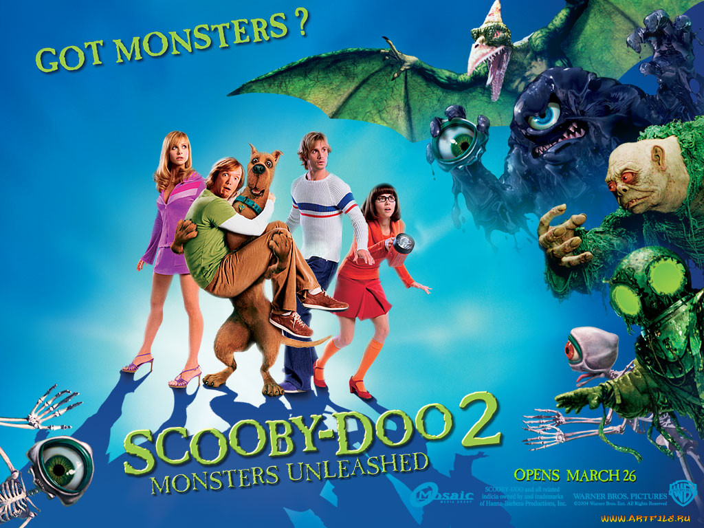 scooby, doo, monsters, , , unleashed